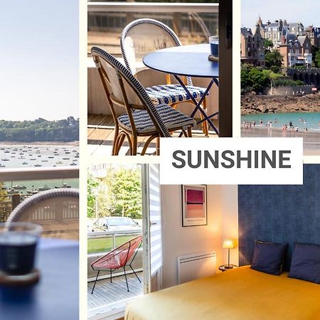 Sunshine - Appartement 2Pers - Terrasse Vue Mer - 디나르 외부 사진
