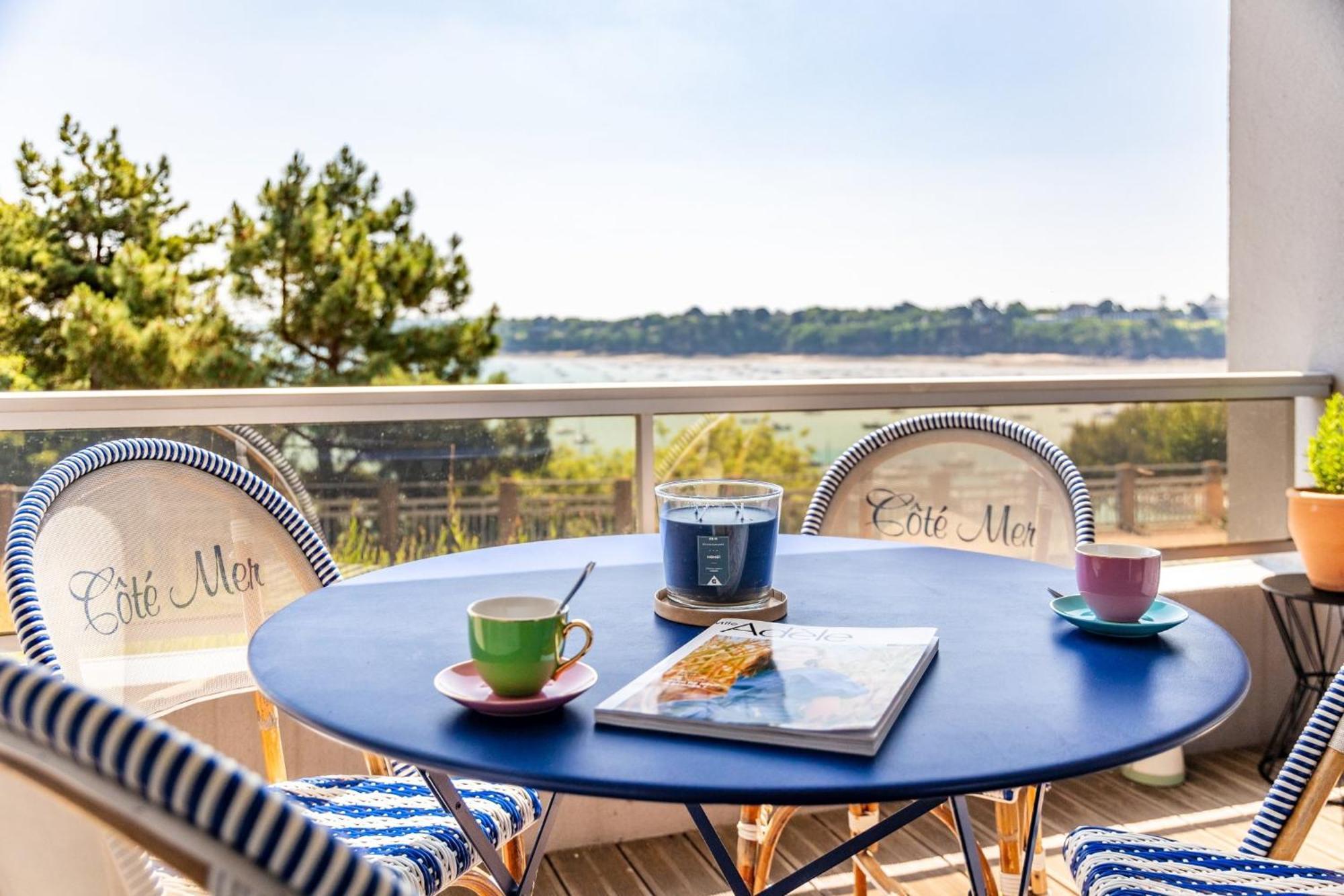 Sunshine - Appartement 2Pers - Terrasse Vue Mer - 디나르 외부 사진